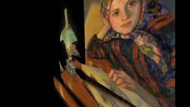 3D-галерея: картины, на которые можно смотреть вечно. Николай Богданов-Бельский "Вдохновение" смотреть онлайн
