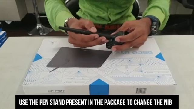 How to change the nibs of XP-Pen Deco 01 V2 смотреть онлайн