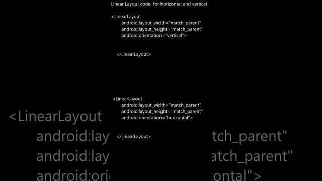 What is Linear Layout in android studio ? || chirag soni || android studio || #linearlayout смотреть онлайн
