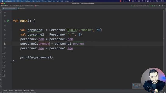#32 Classe de données | Data Class | Programmation Orientée Objets #Kotlin | Formation Kotlin 202 смотреть онлайн