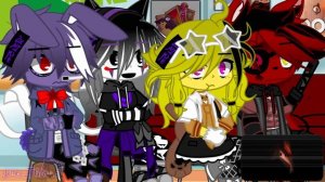 FNAF 1 Reacts To Doors Animations (Part 1) | FNAF | Gacha Club