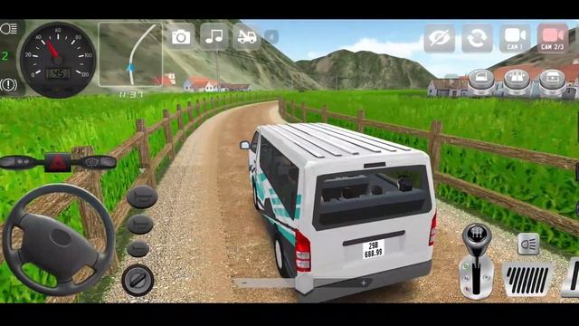 Toyota Hiace Limousine Driving In City (EP-29) | Minibus Simulator Vietnam | Samsung A14,VIVO смотреть онлайн