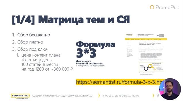 Информационный проект - методики, стратегии и семантика. Рост в 2 раза. Часть 1 смотреть онлайн