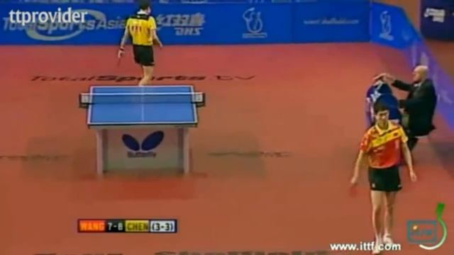 Chen Qi (陳玘) - Legendary Player Of China (Aggressive Forehand) смотреть онлайн