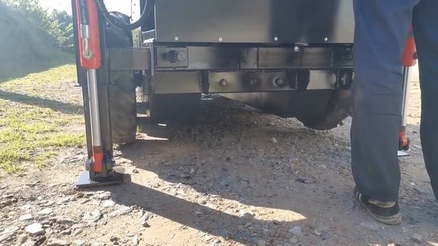 Сваекрут гидравлический, самоходная установка смотреть онлайн