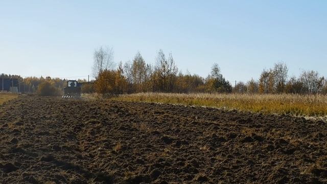 МТЗ 80 дискуем огород дисковая борона( бнд 1.8)