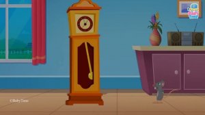Hickory Dickory Dock Nursery Rhymes l Cartoon Animation Rhymes & Songs for Children l Baby Time