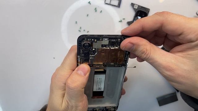 Xiaomi Redmi Note 10 5G - Замена Аккумулятора Разборка
