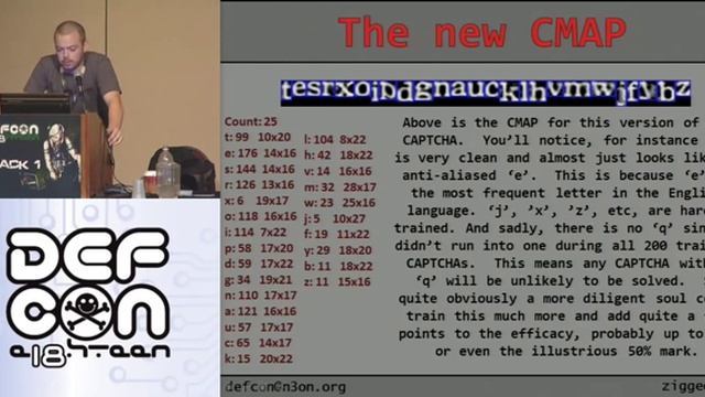 DEFCON 18: Decoding reCAPTCHA 3/3 смотреть онлайн