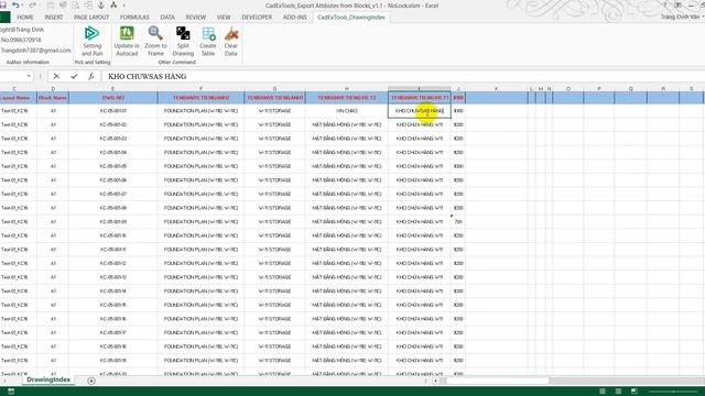 ? Mèo VBA | CadExTools_Xuất nhập giá trị Block Attributes bằng Excel | Autocad_Attributes Out-In смотреть онлайн