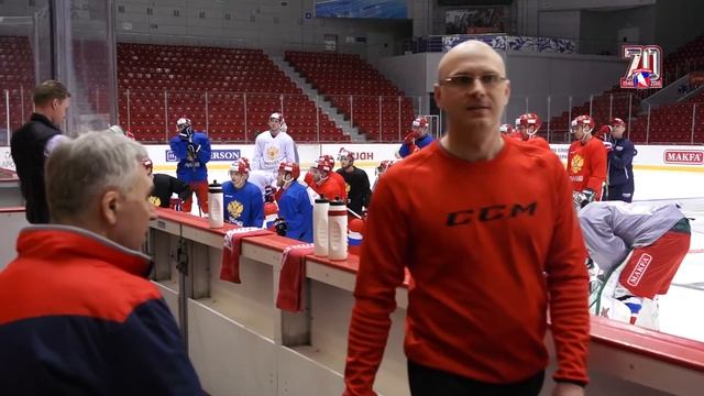 Еврочеллендж 2017. Челябинск. Тренировка олимпийской сборной России. смотреть онлайн