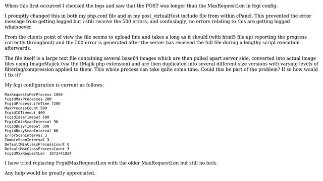 DevOps & SysAdmins: 500 errors when uploading large files with fastcgi смотреть онлайн