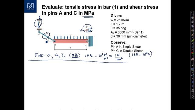 Stress Strain Examples Part 1 смотреть онлайн
