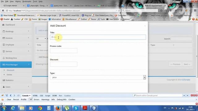 PHP script Appointment Add Discount смотреть онлайн