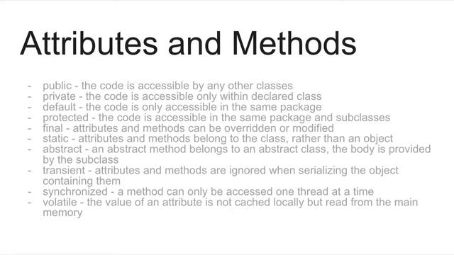 Java Modifiers - Java Tutorial смотреть онлайн