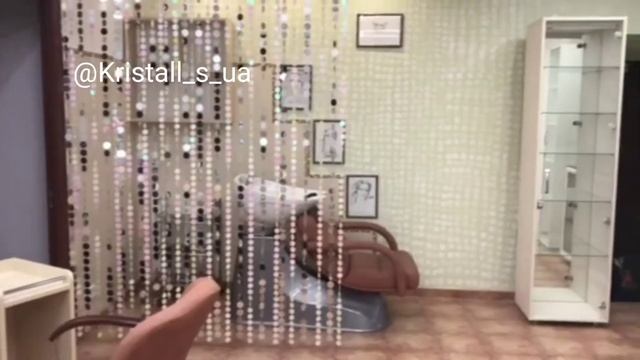 Занавески из дисков салон красоты Лиловый Шарм Киев смотреть онлайн