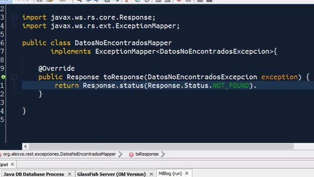 RESTful JAVA - 11 EXCEPCIONES смотреть онлайн
