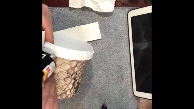 195. Опять горшок из майонезной банки. Новый вариант. Горшок за 30 минут.