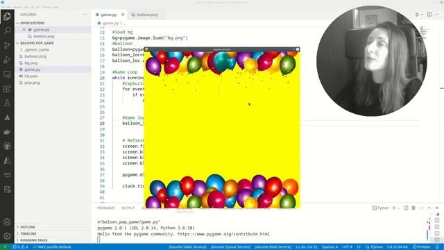Python | Balloon Pop Game | PyGame Tutorial Part 1 смотреть онлайн