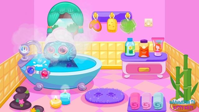 ❤️МАНИКЮР для КОТИКА БУБУ? Салон красоты Bubbu Игра #бубу смотреть онлайн