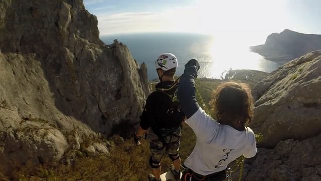 Жека laspi Rope Jumping with Skyline X-Team in Crimea смотреть онлайн