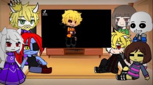 реакция андертейл на наруто