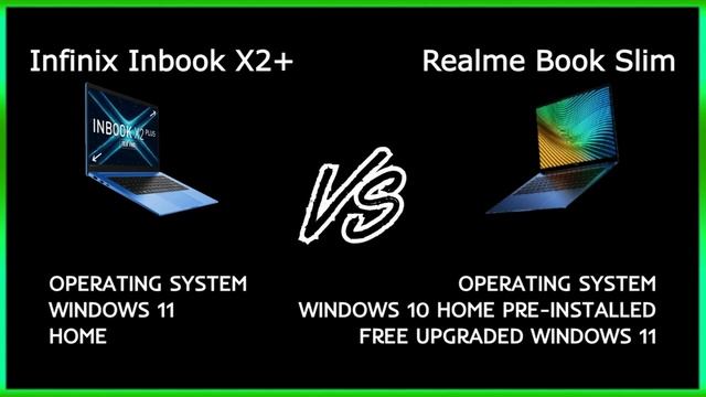 "Infinix INBOOK X2 Plus VS Realme Book Slim" Laptop Comparison Video || Gadget Verse смотреть онлайн