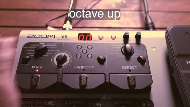 Zoom V6 voice processor unboxing and quick effect walk through смотреть онлайн