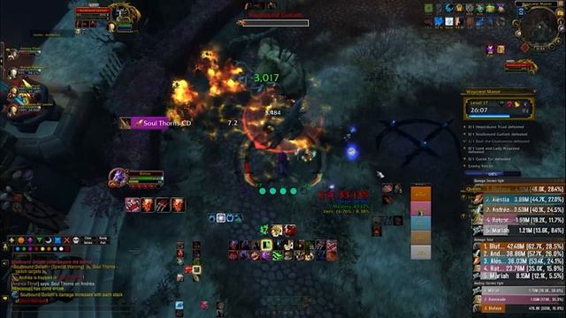 Mythic Plus Feral Druid Complete AOE Guide -- Gameplay -- Waycrest 17 -- 2 Chested смотреть онлайн