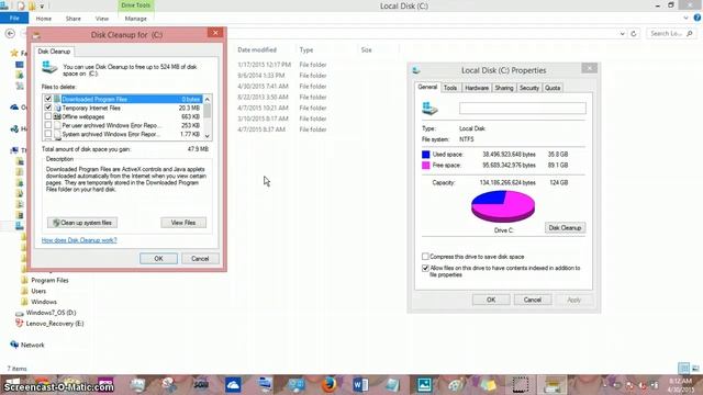 Deleting Temporary Internet Files - Step by step - 8.2 смотреть онлайн