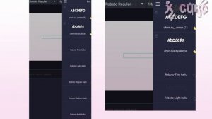 |Как изменить шрифт в Alight Motion и CapCut| Gacha nox |Hosiko|