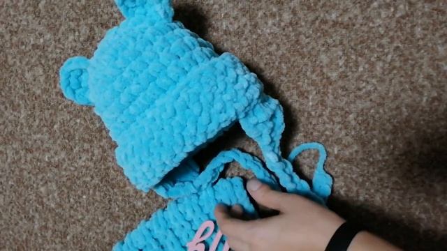 Шапка из ализе пуффи файн детская смотреть онлайн