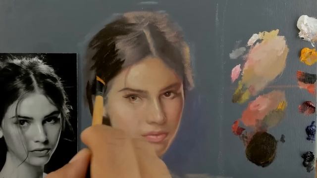 Alla Prima Portrait Painting смотреть онлайн