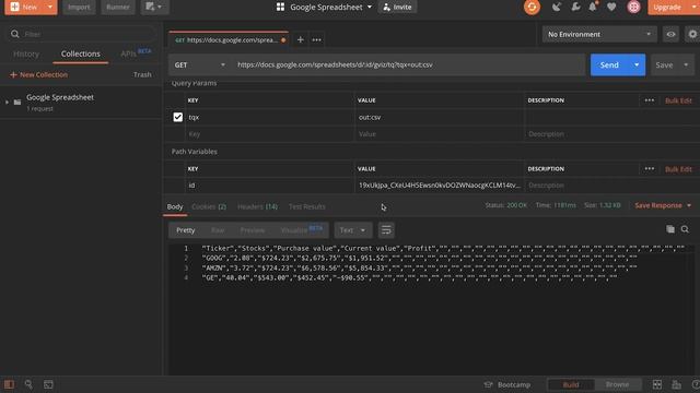 Use Google Spreadsheet in Newman (Postman CLI tool) смотреть онлайн