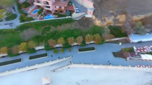 берег Одесса 16 ст.Фонтана. С высоты птичьего полёта смотреть онлайн