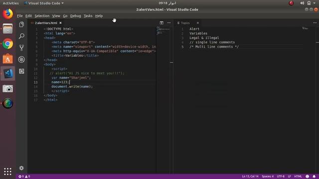 1:Alert and variables смотреть онлайн