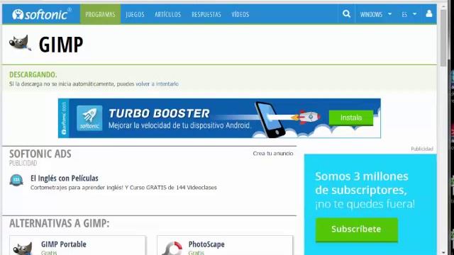 tutorial de como descargar gimp 2.8 смотреть онлайн