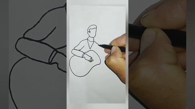 sketch of guitar player смотреть онлайн