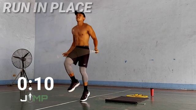Follow along - 15 Minute jump rope workout смотреть онлайн