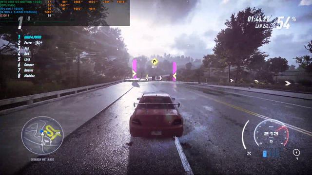 Need For Speed Heat - Ryzen 7 5800X + ASUS TUF RTX 3060 V2 OC Edition 12GB - 1080p смотреть онлайн