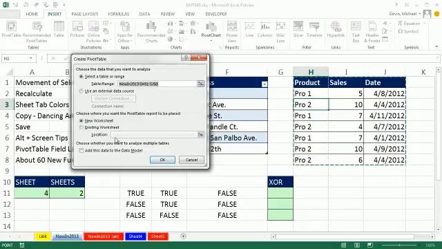 Excel 2013 Preview #1: Smooth and Improved Excel 2013, Office 15 (Excel Magic Trick 949) смотреть онлайн