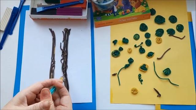 Лепка дерева из пластилина Шлыкова И.В. смотреть онлайн
