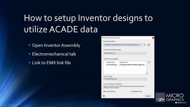 Autocad Electrical to Inventor integration смотреть онлайн