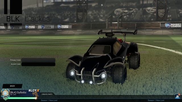 How To Make An ALL BLACK CAR On Rocket League! NO MODS смотреть онлайн