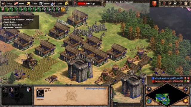 GIANT CASTLE SIEGE | AoE II: Definitive Edition смотреть онлайн