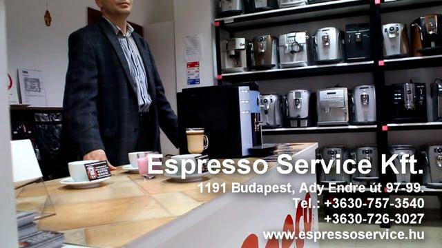 Kávégép javítása és felújított kávégépek eladása : Espresso Service Kft смотреть онлайн
