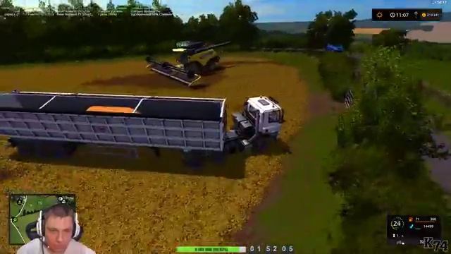 FARMING SIMULATOR 17 [ КАРТА: Oakfield ] СТРИМ #3 смотреть онлайн