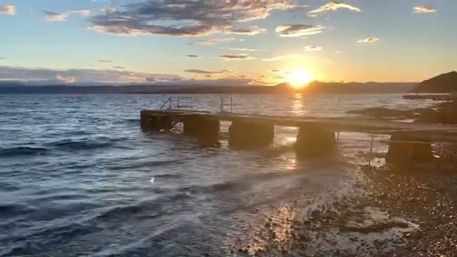 Рассвет в Г.Изола, Словения. смотреть онлайн