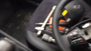 Как снять руль на Хендай Крета! Установка круиз контроля