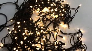 Гирлянда бахрома с мерцанием